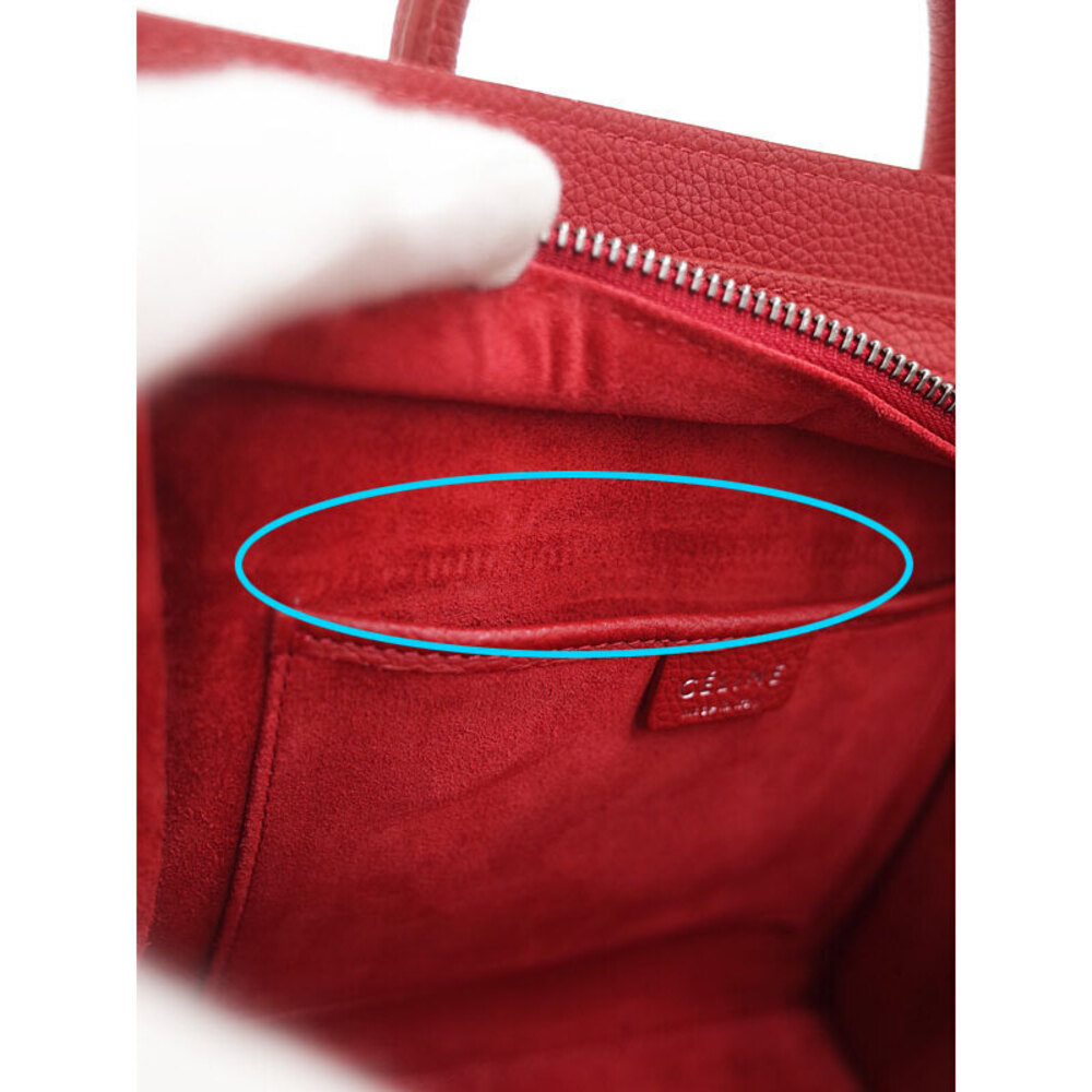 Celine Shoulder Bag Shopper Leather - Picture 6 of 9
